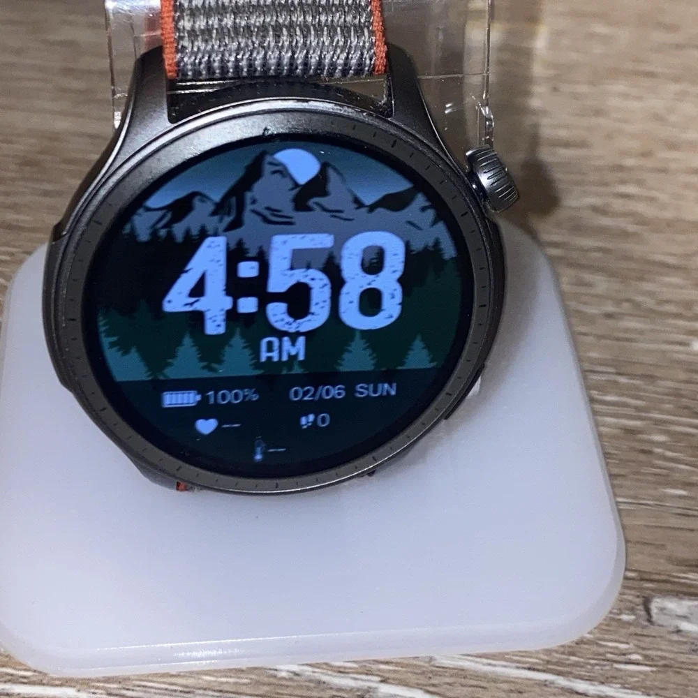 Amazfit Balance A2287 Zepp Smart Watch with Dual Band GPS Body Comp Health Track